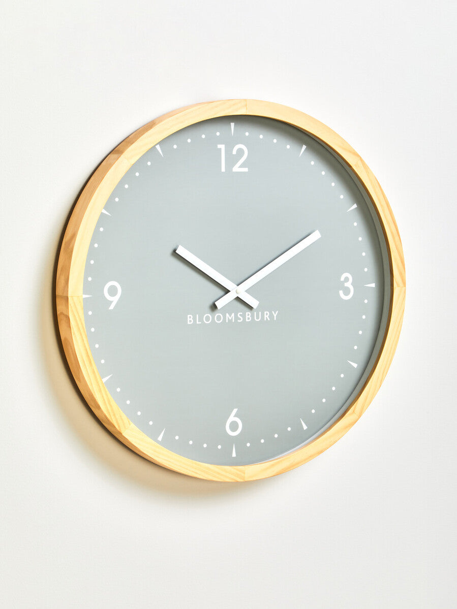 Vitus 50cm Dia Grey Wall Clock