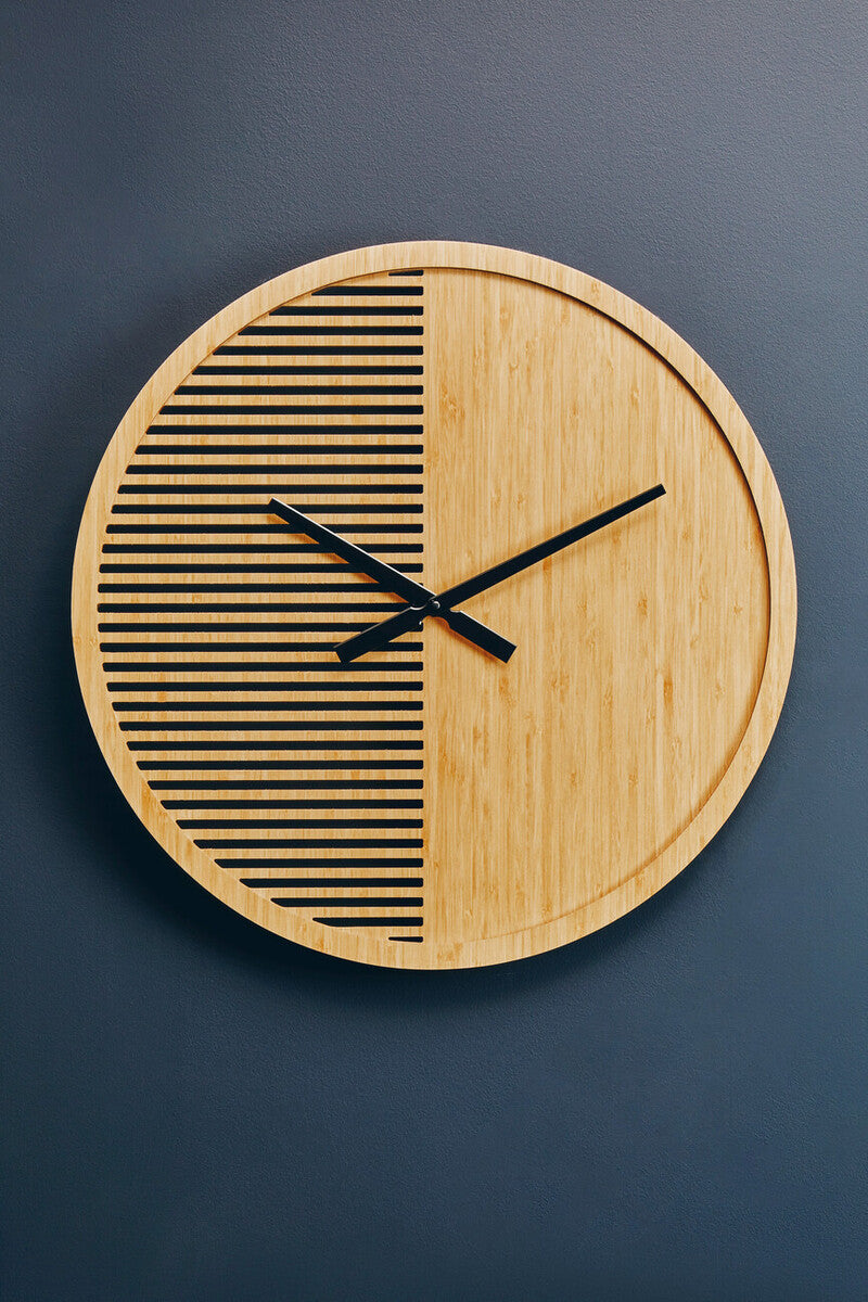 Vitus Large Wooden Wall Clock