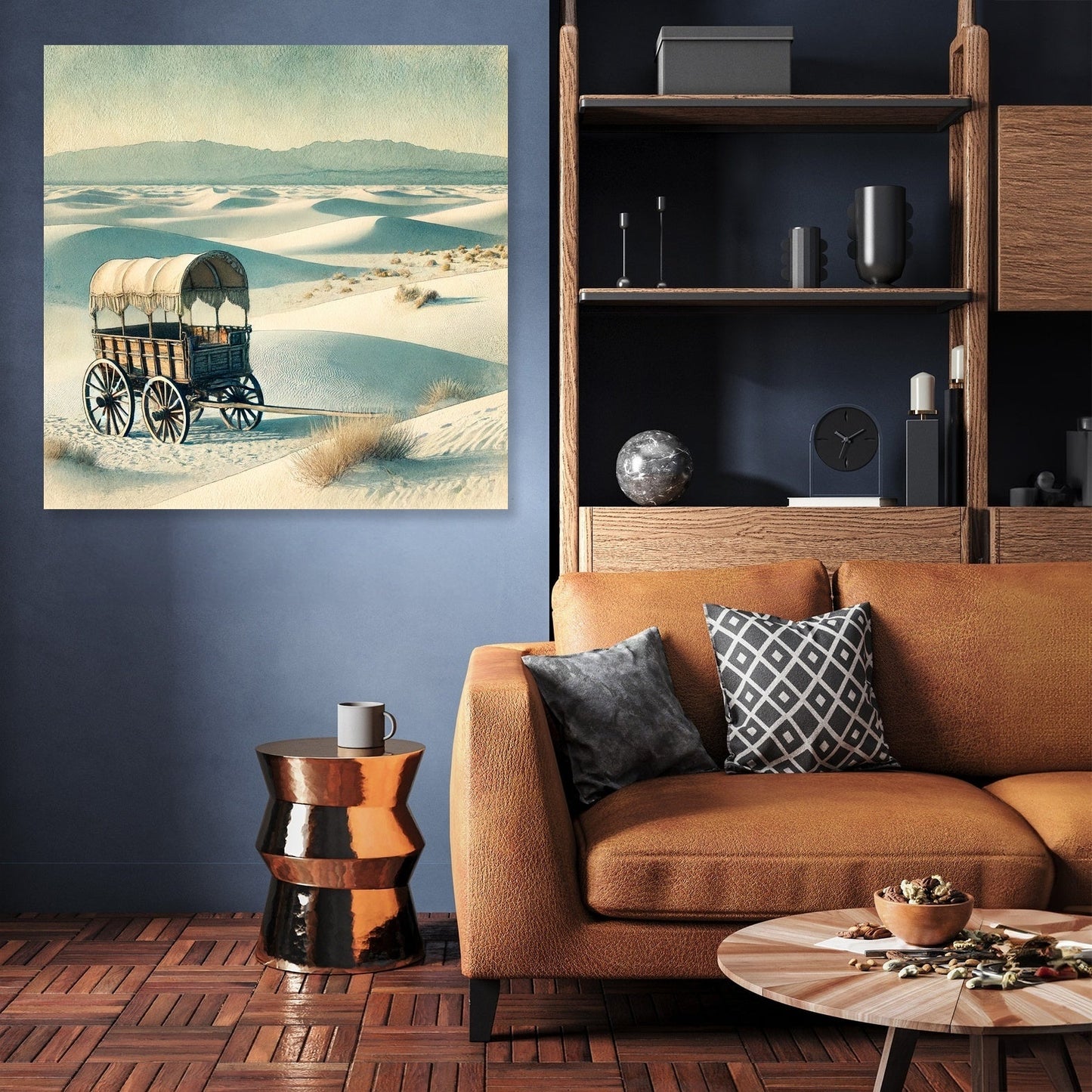 White Sands Serenity Canvas