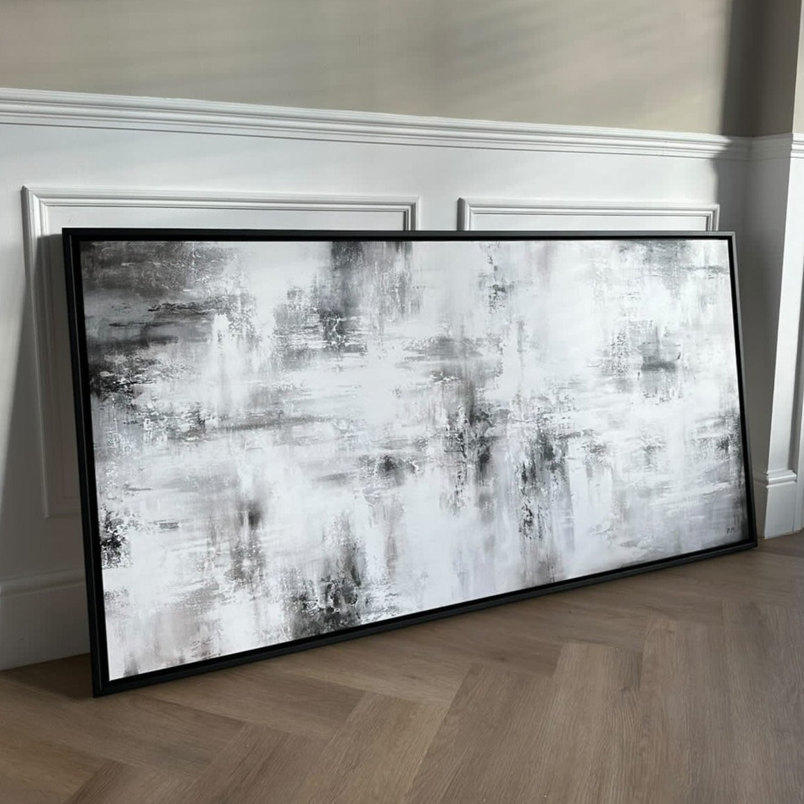 Allure Panoramic Framed Printed Canvas