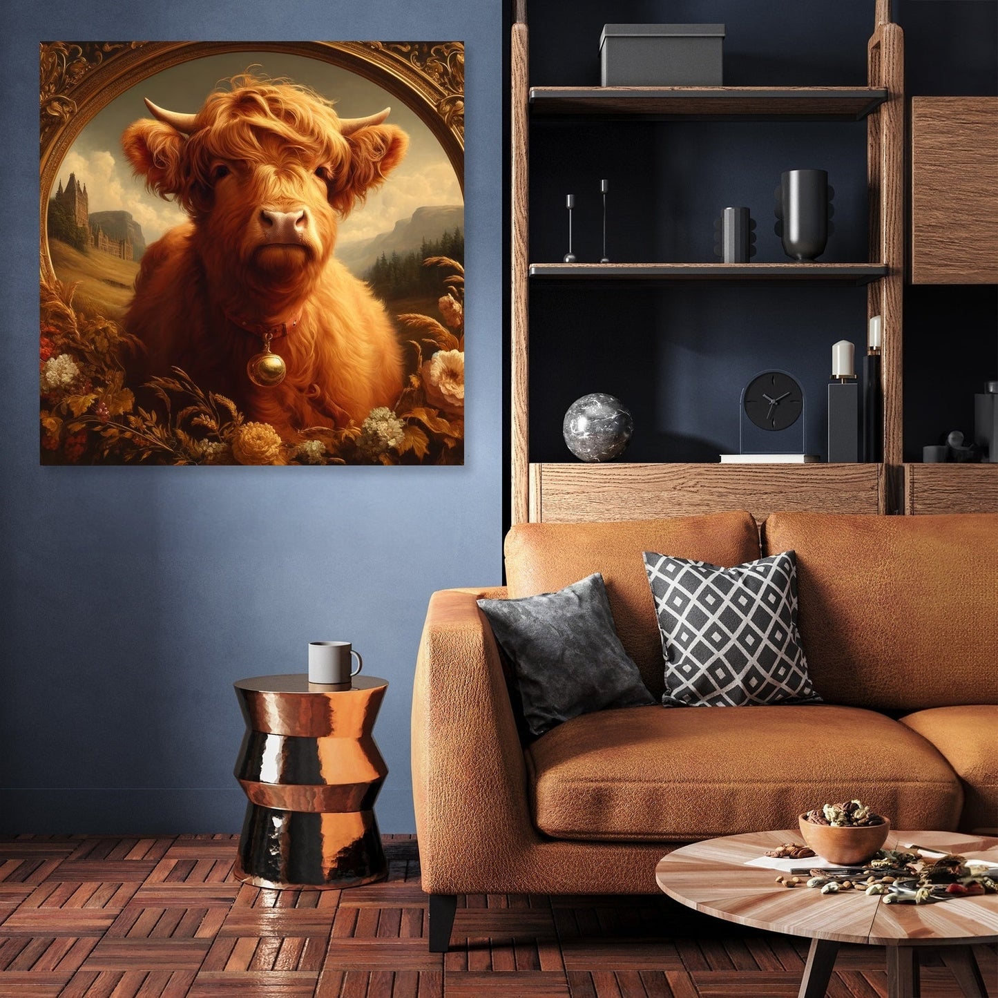 Victorian Highland Grace Canvas