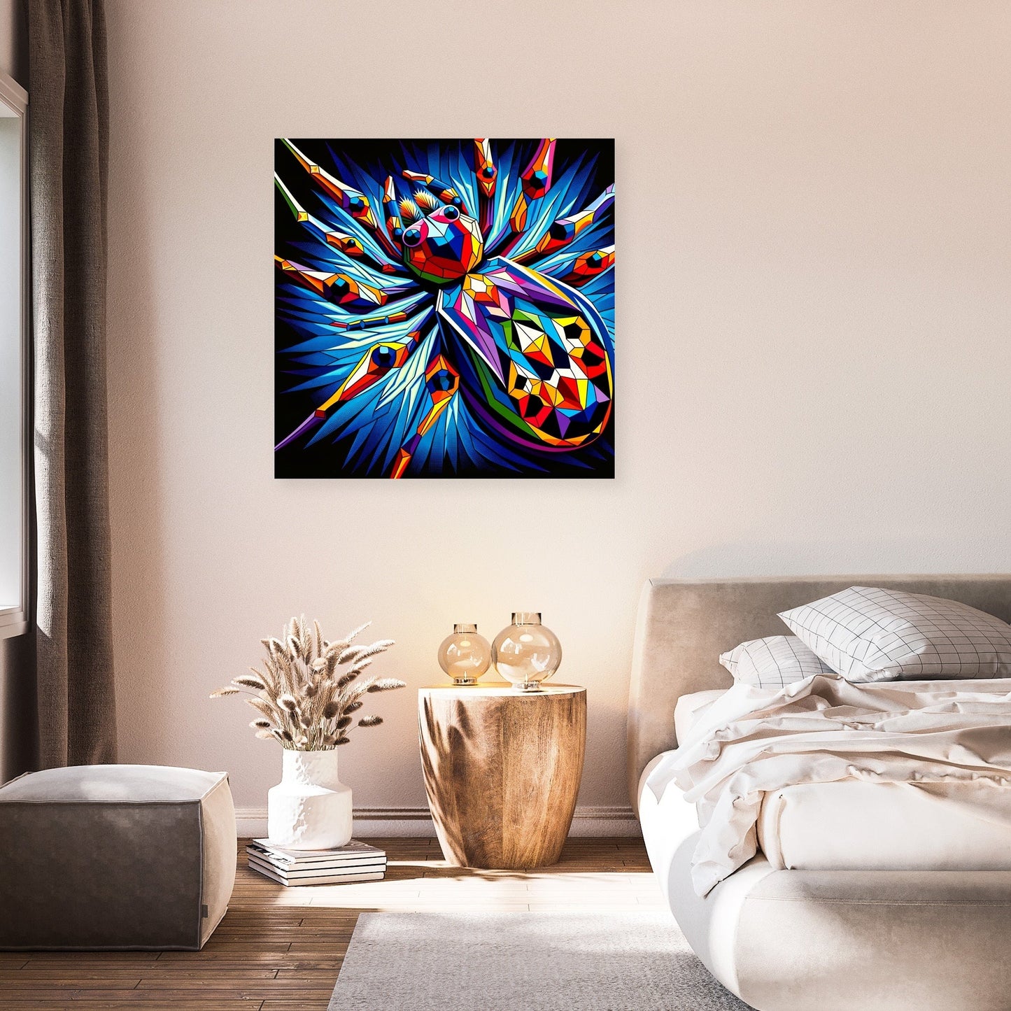 Cubist Courtship Canvas