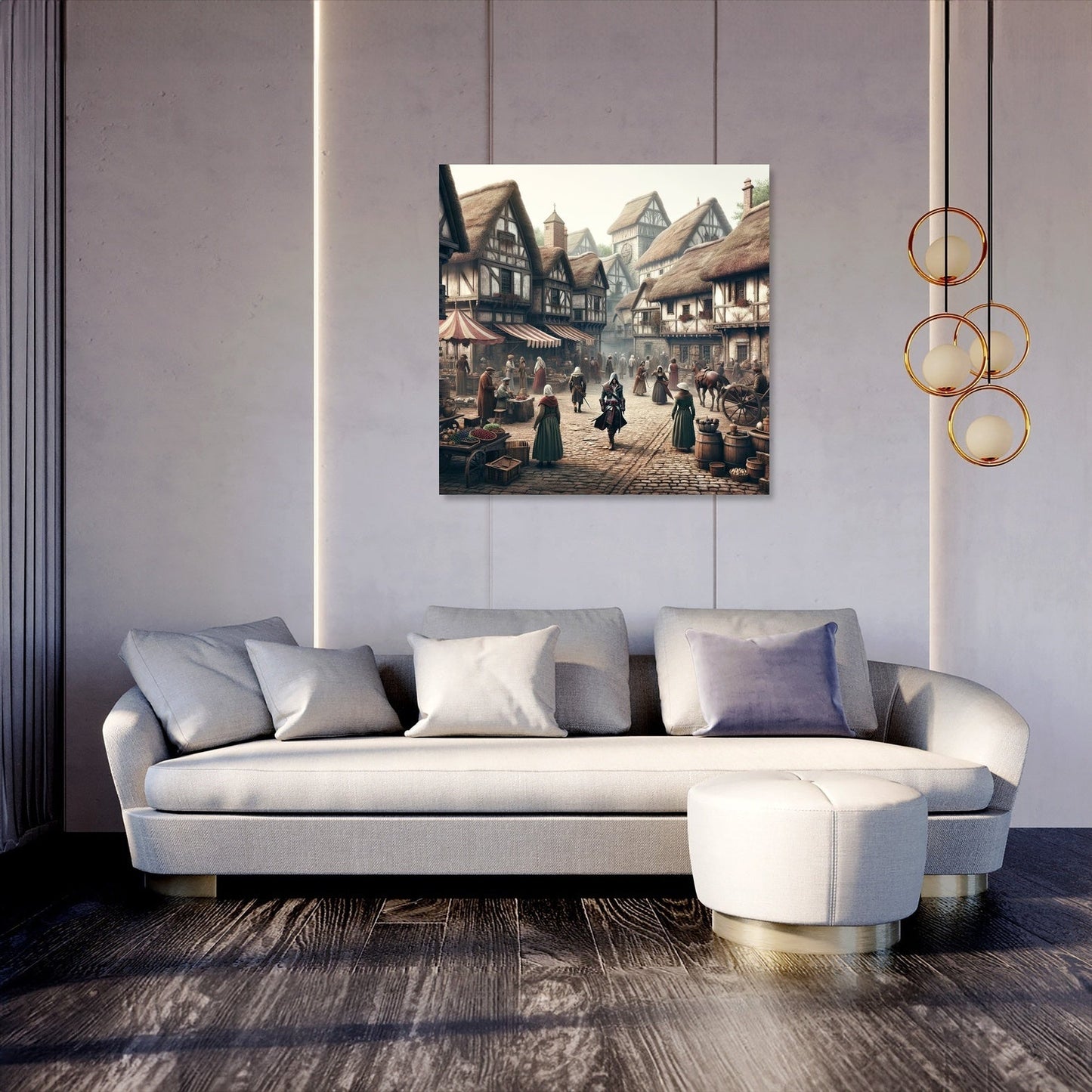 Medieval Mingle Canvas