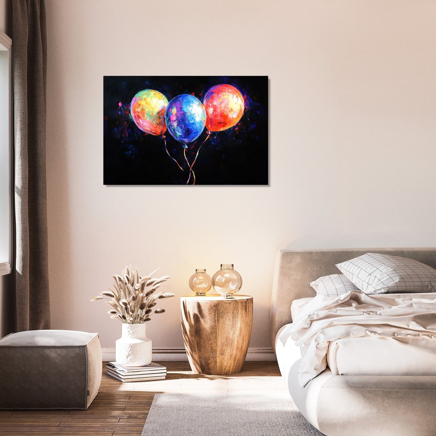 Joyful Balloons Canvas