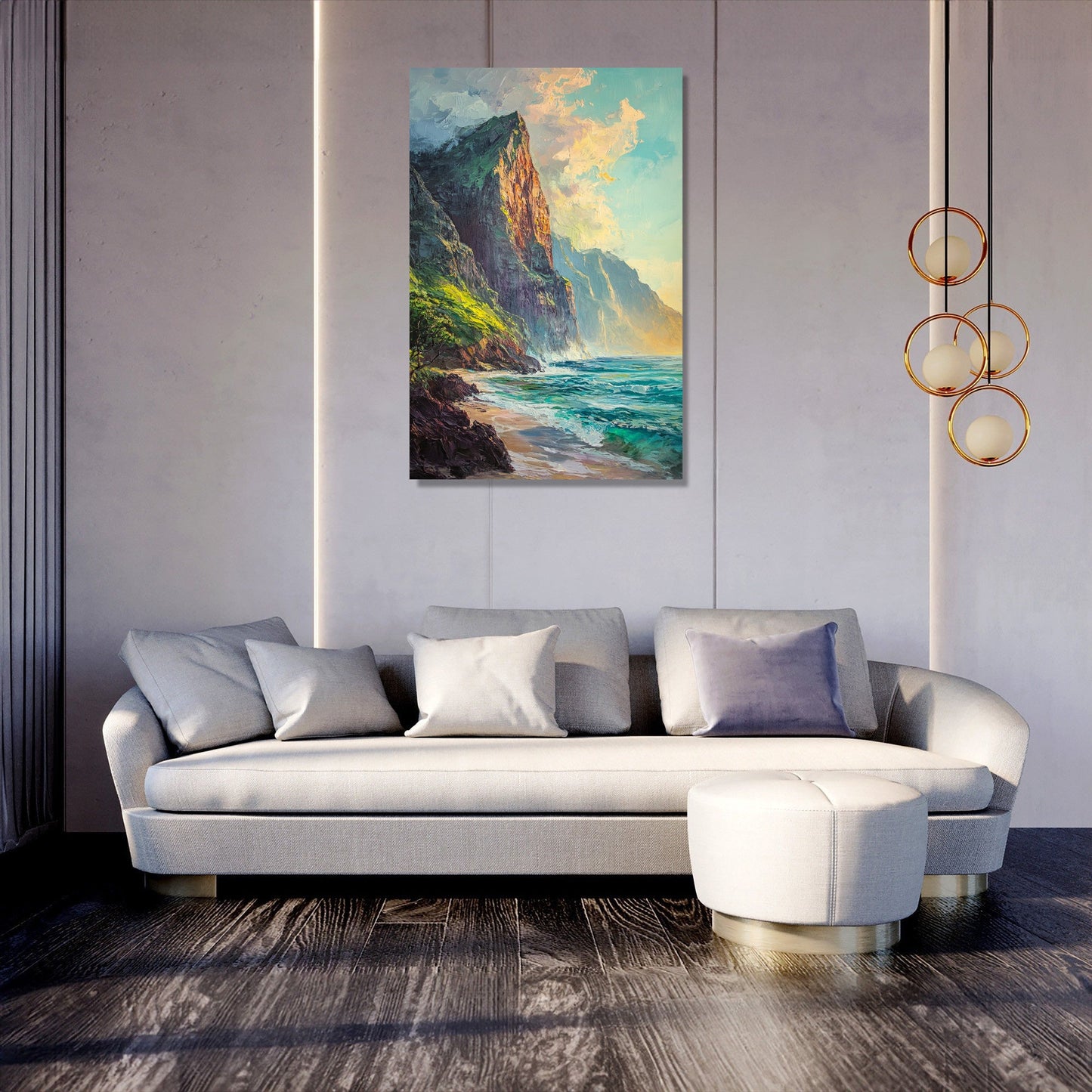 Na Pali Sunset Canvas