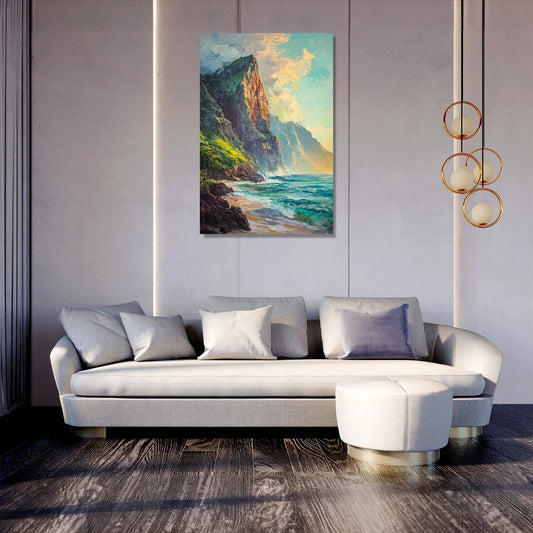 Na Pali Sunset Canvas