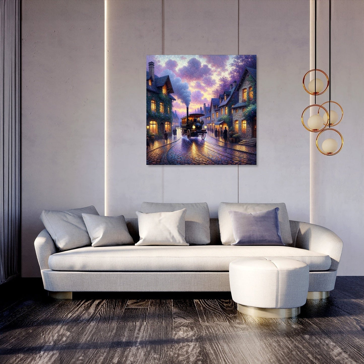 Steam Era Serenity Canvas