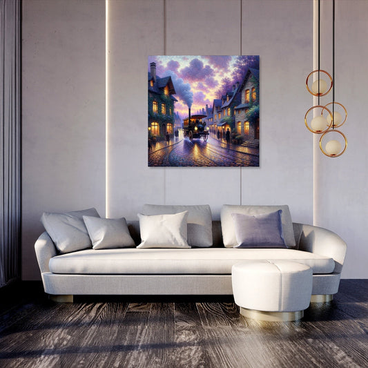 Steam Era Serenity Canvas