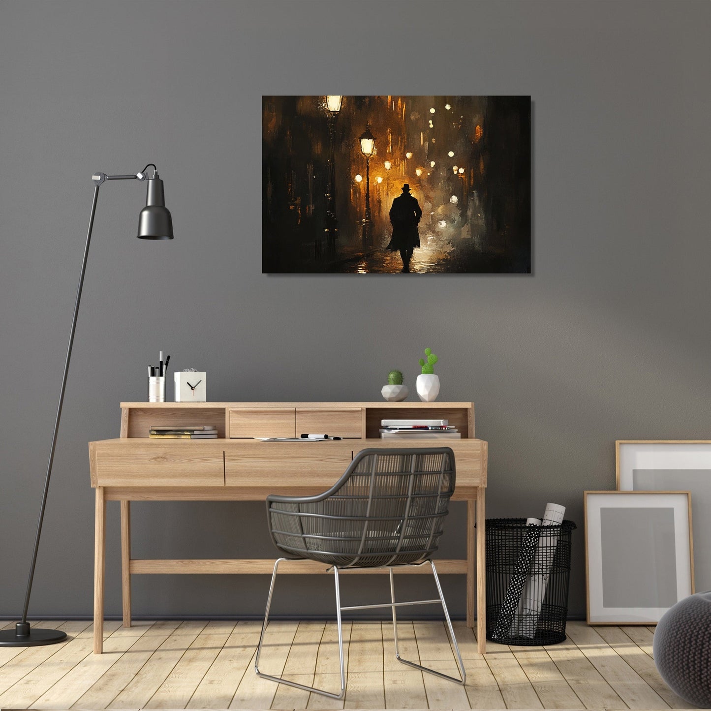 Nocturnal Shadows Canvas