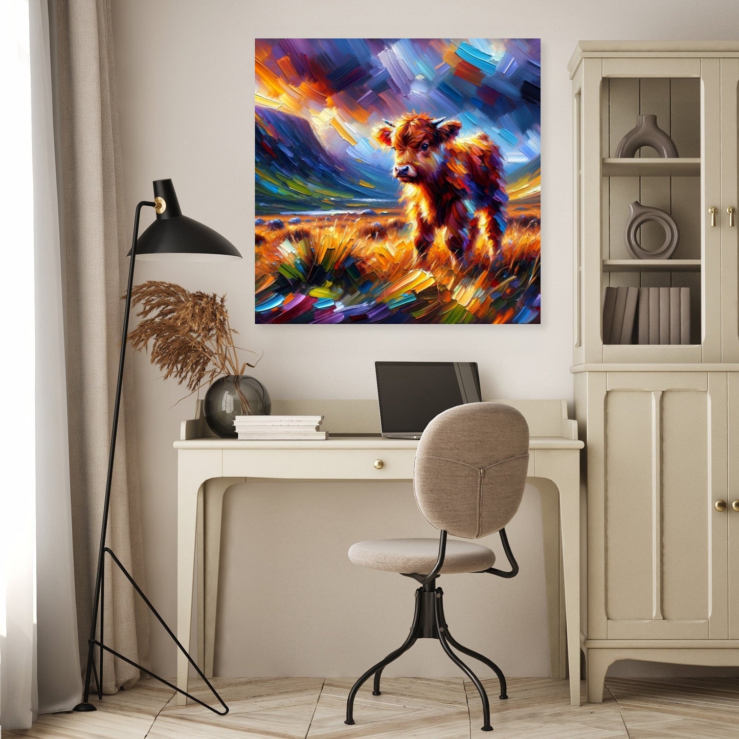 Highland Emotion Canvas