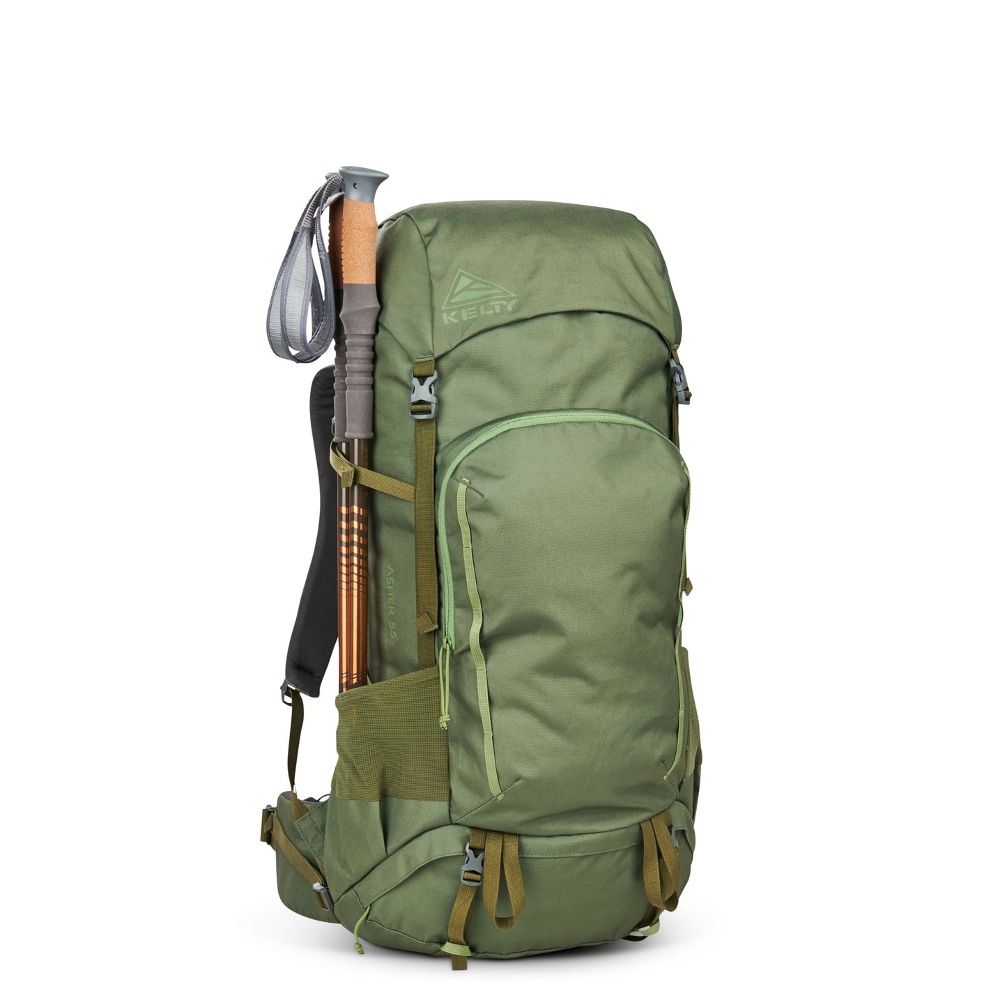 Kelty Asher 55L Rucksack - Winter Moss