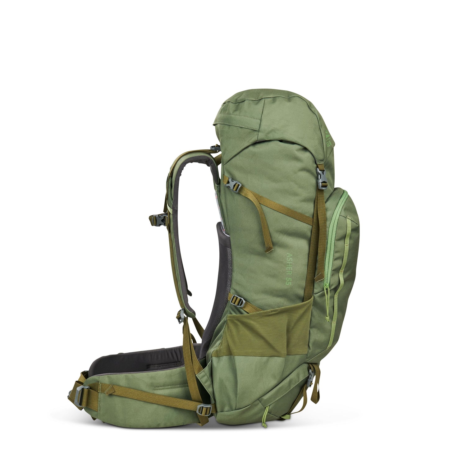 Kelty Asher 55L Rucksack - Winter Moss
