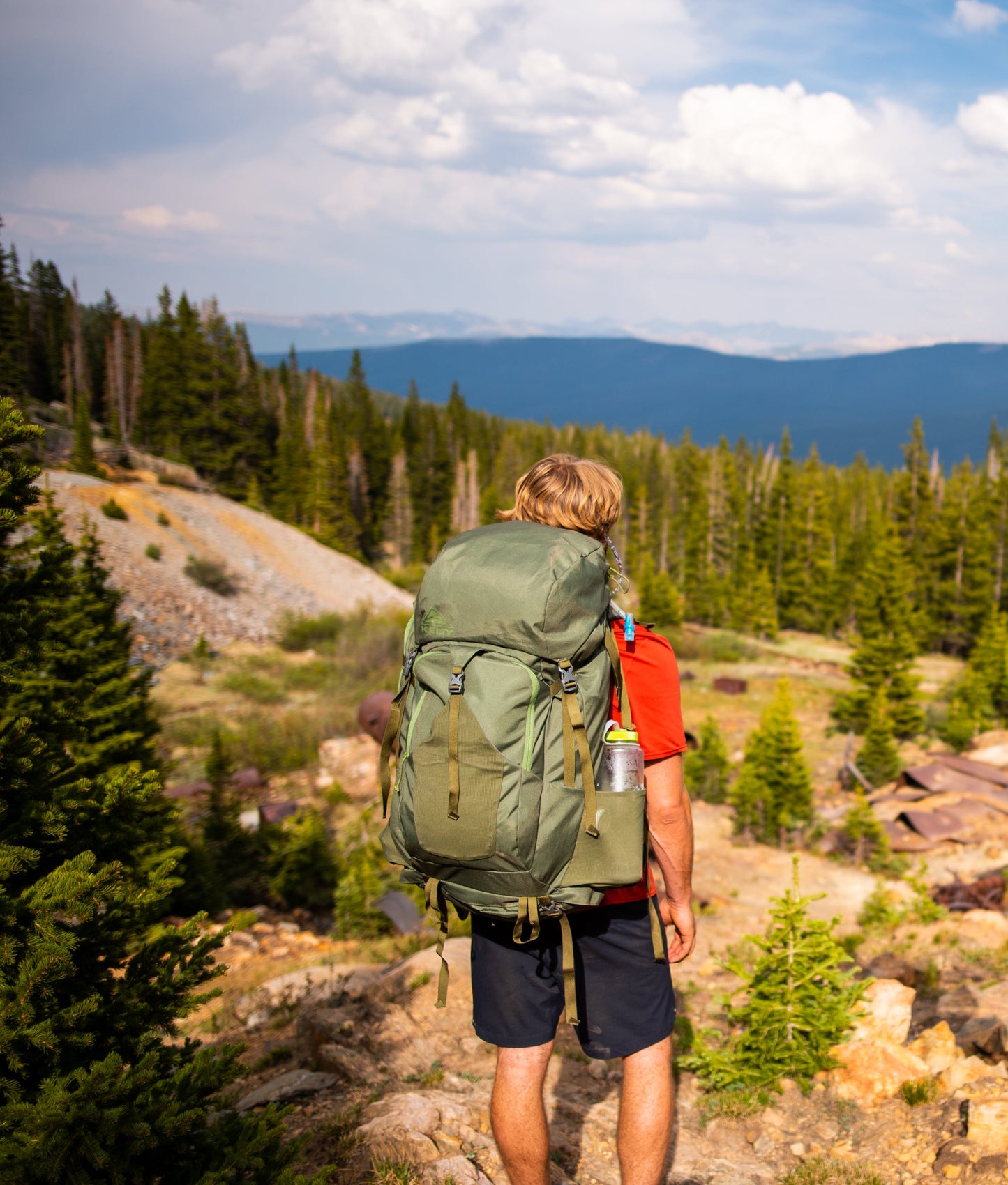 Kelty Asher 85L Rucksack - Winter Moss