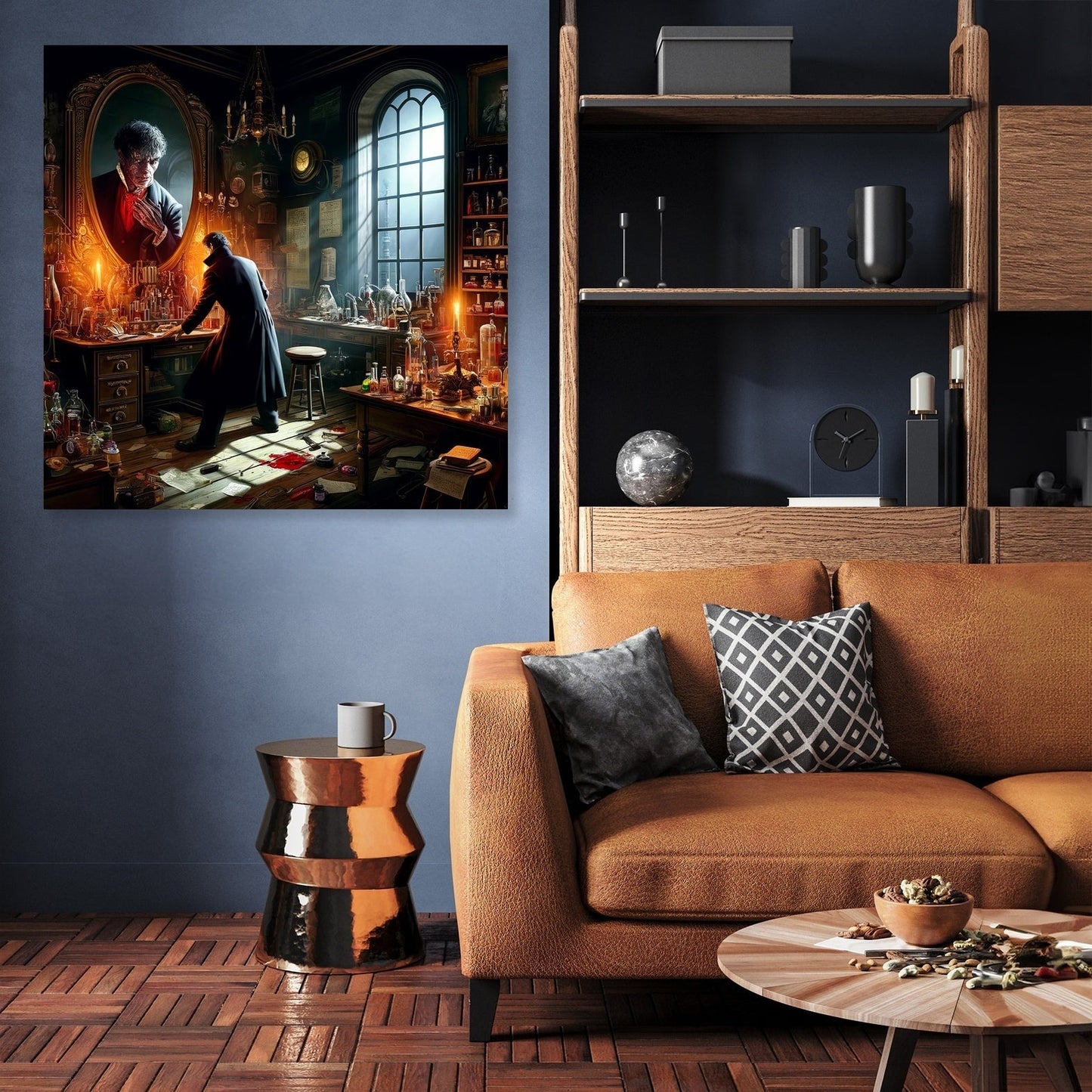 Reflections of Conflict Canvas