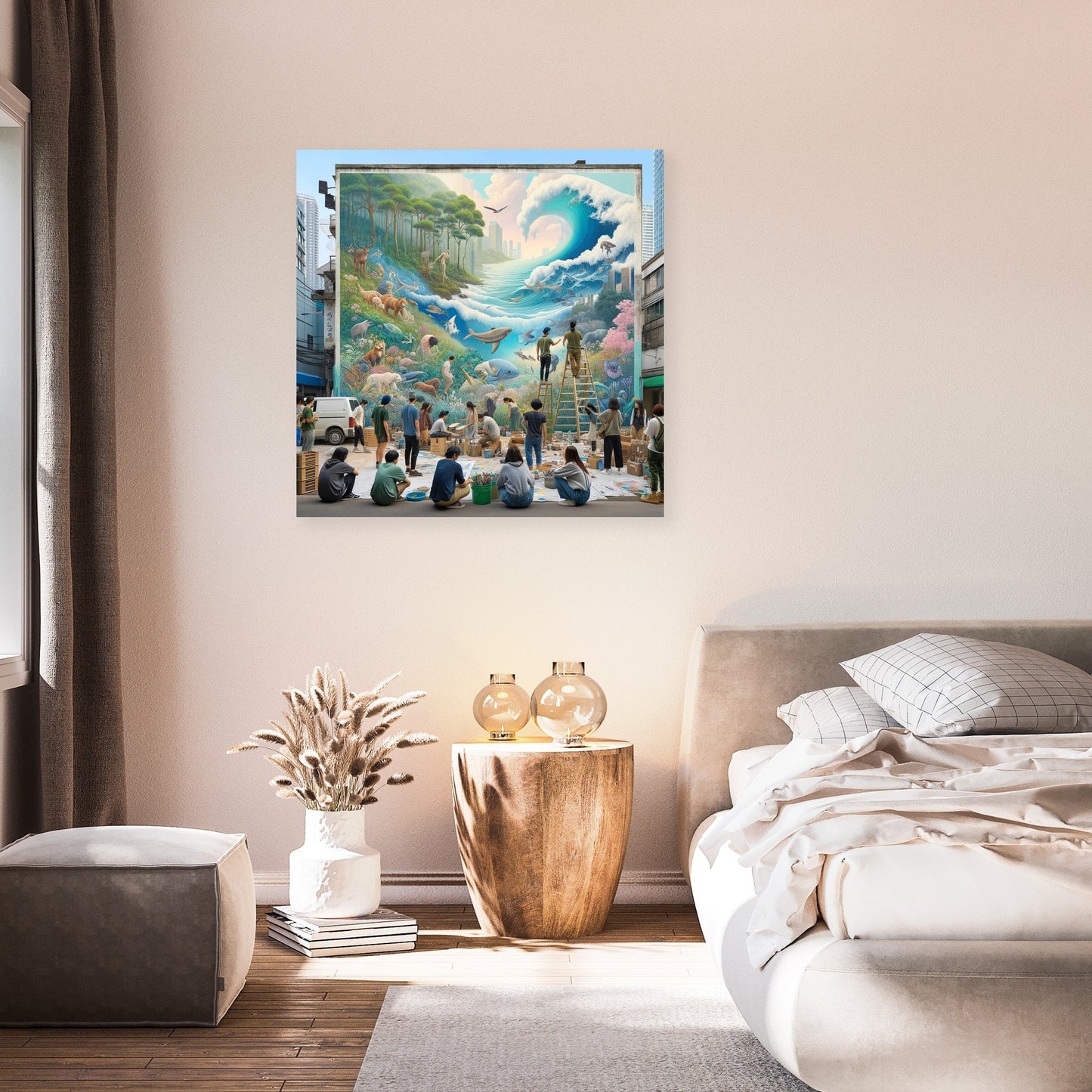 Nature's Mural Harmony Canvas