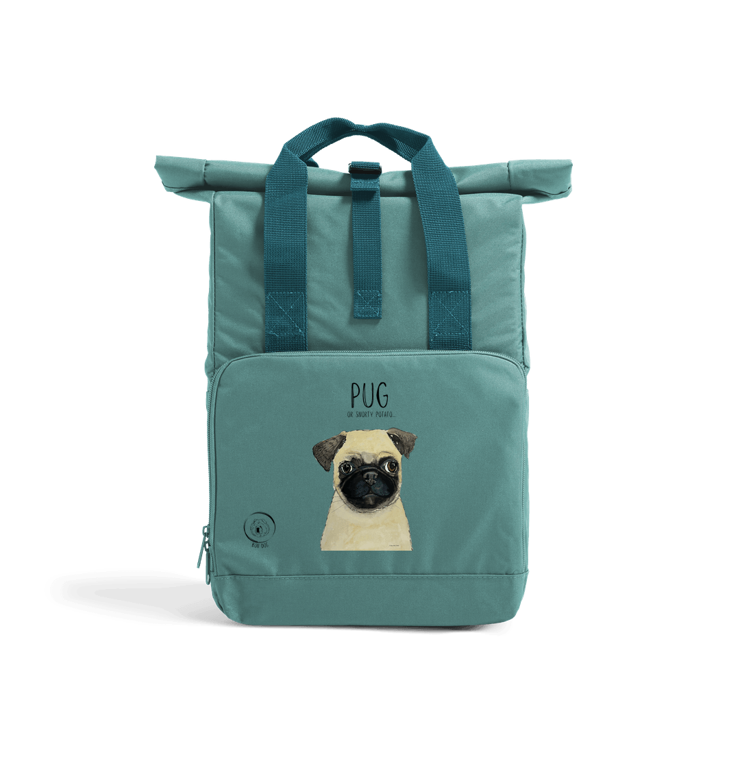 Pug or Snorty Potato?" Ethical Backpack for Pug Lovers!