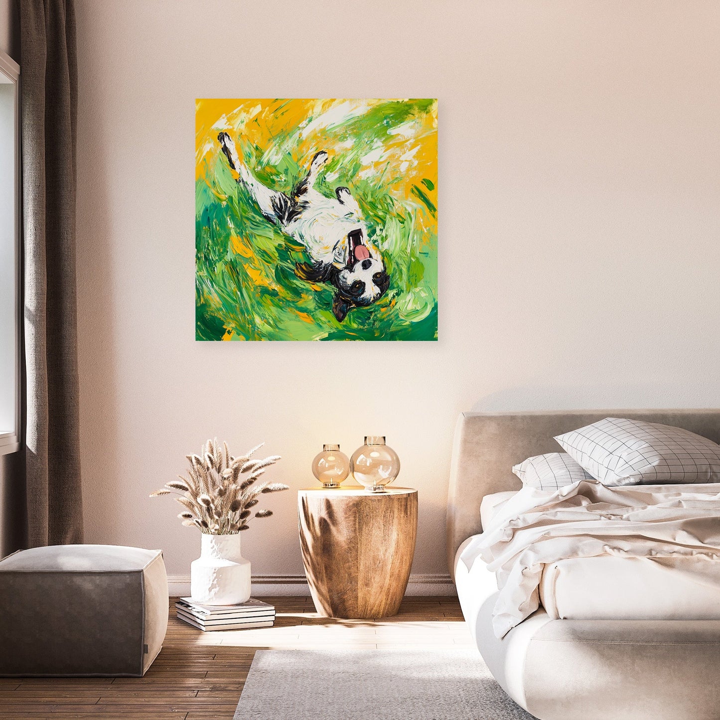 Joyful Canine Canvas