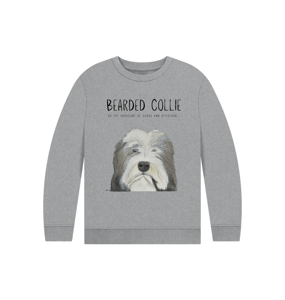 The Bearded Collie Sweatshirt: Cozy Chaos for Your Little Hairicane!