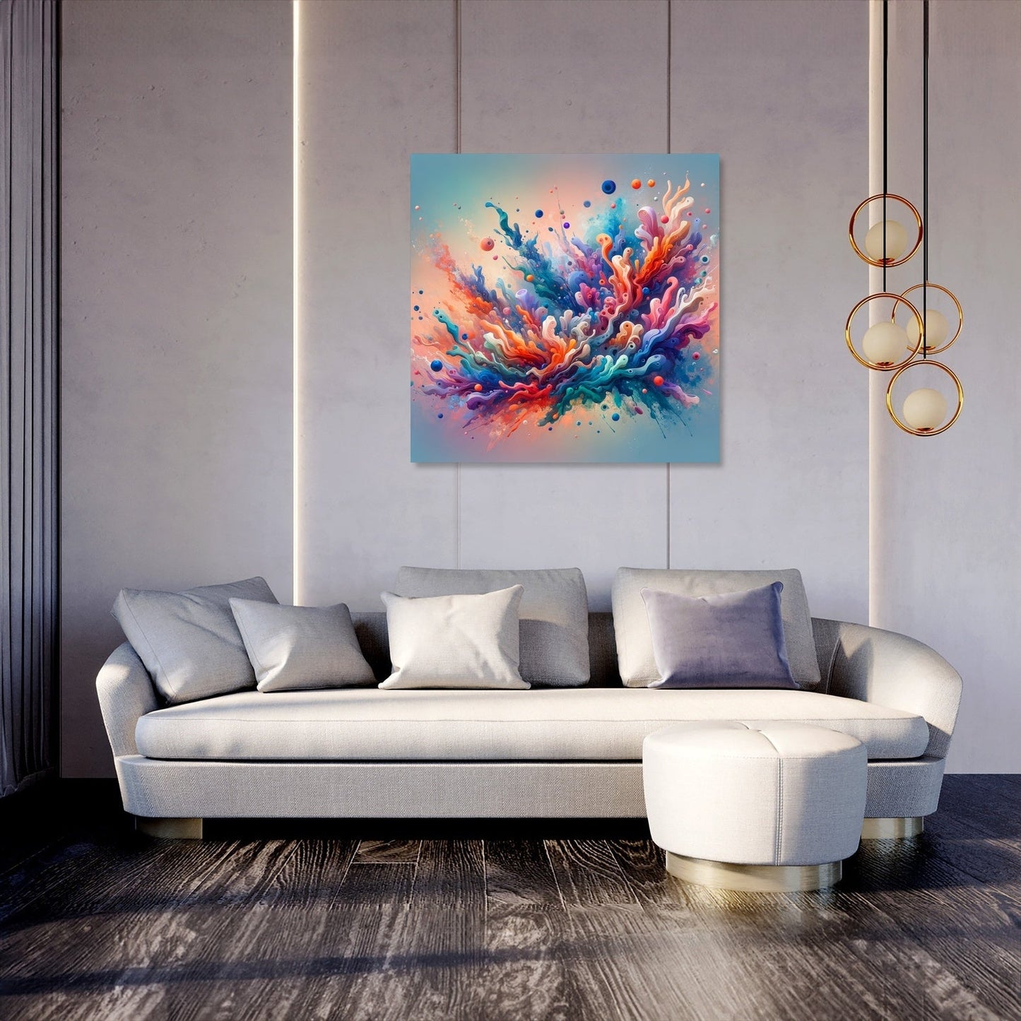 Marine Melody Art Canvas