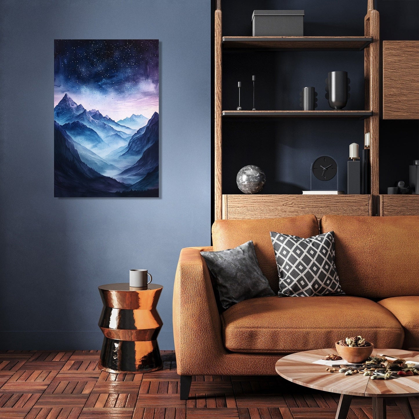 Dreamy Peaks Nostalgia Canvas