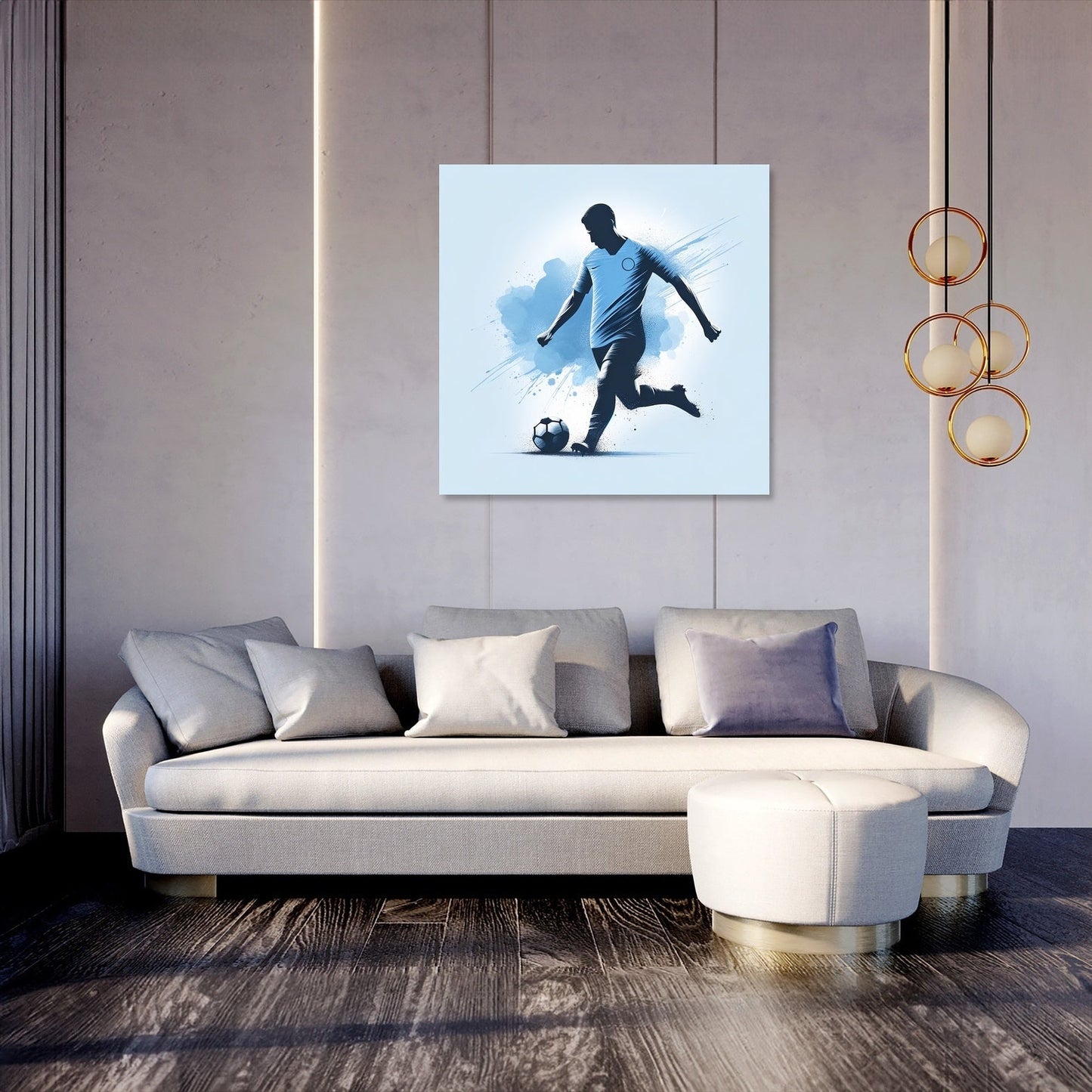 Manchester Sky Control Canvas