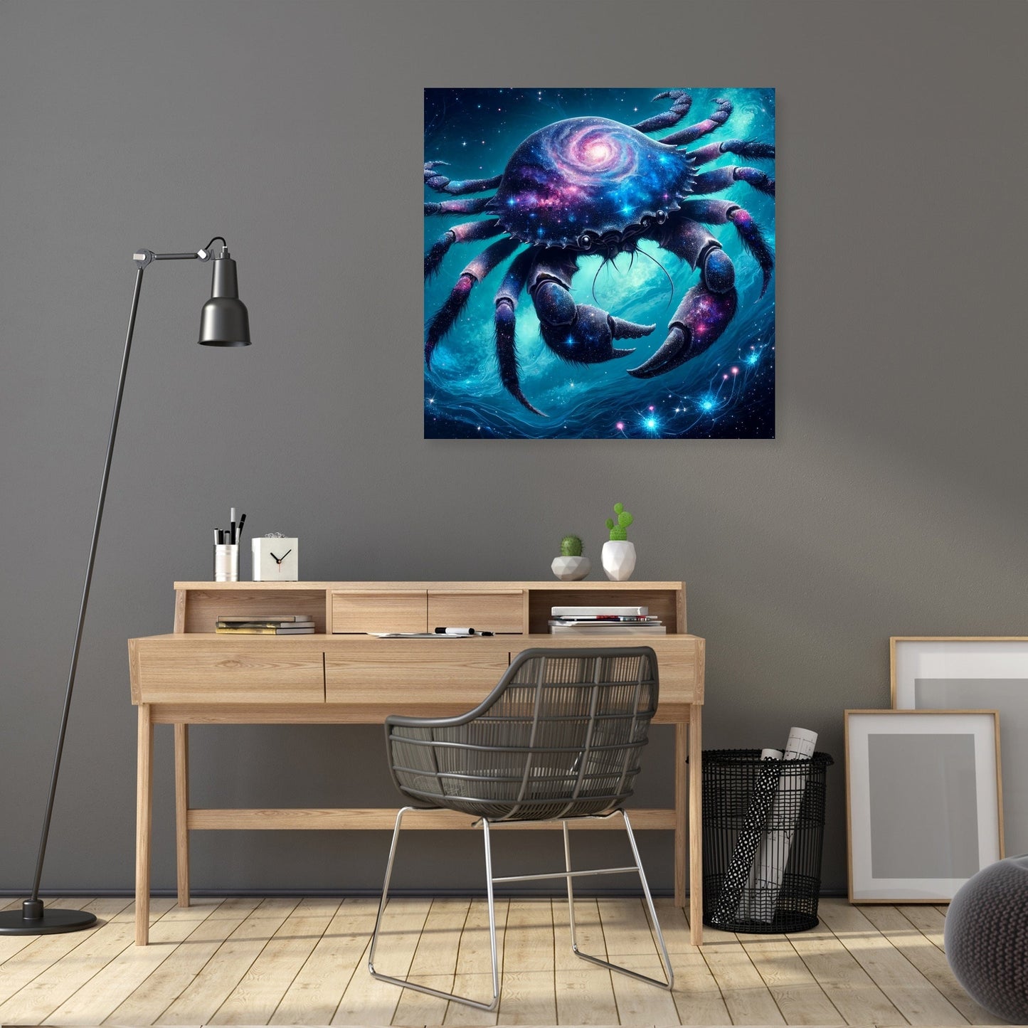 Celestial Crab Canvas