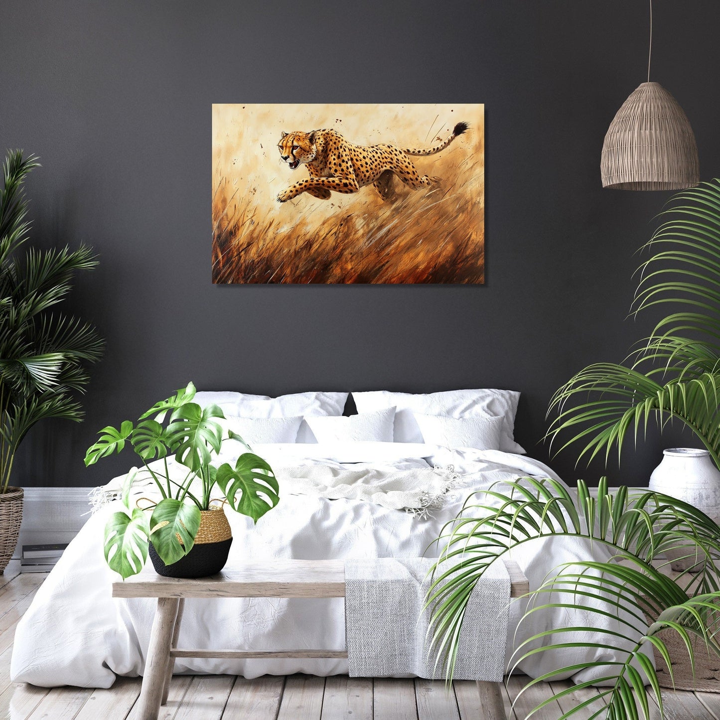 Cheetah's Pursuit Canvas