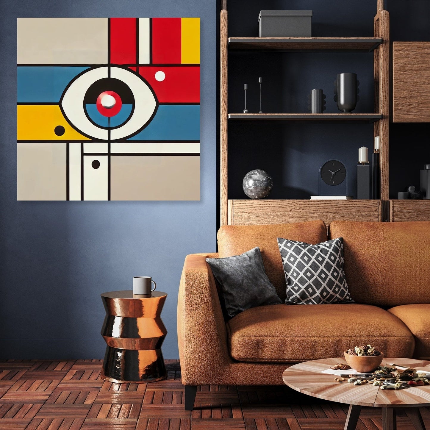 Bauhaus Eye Canvas