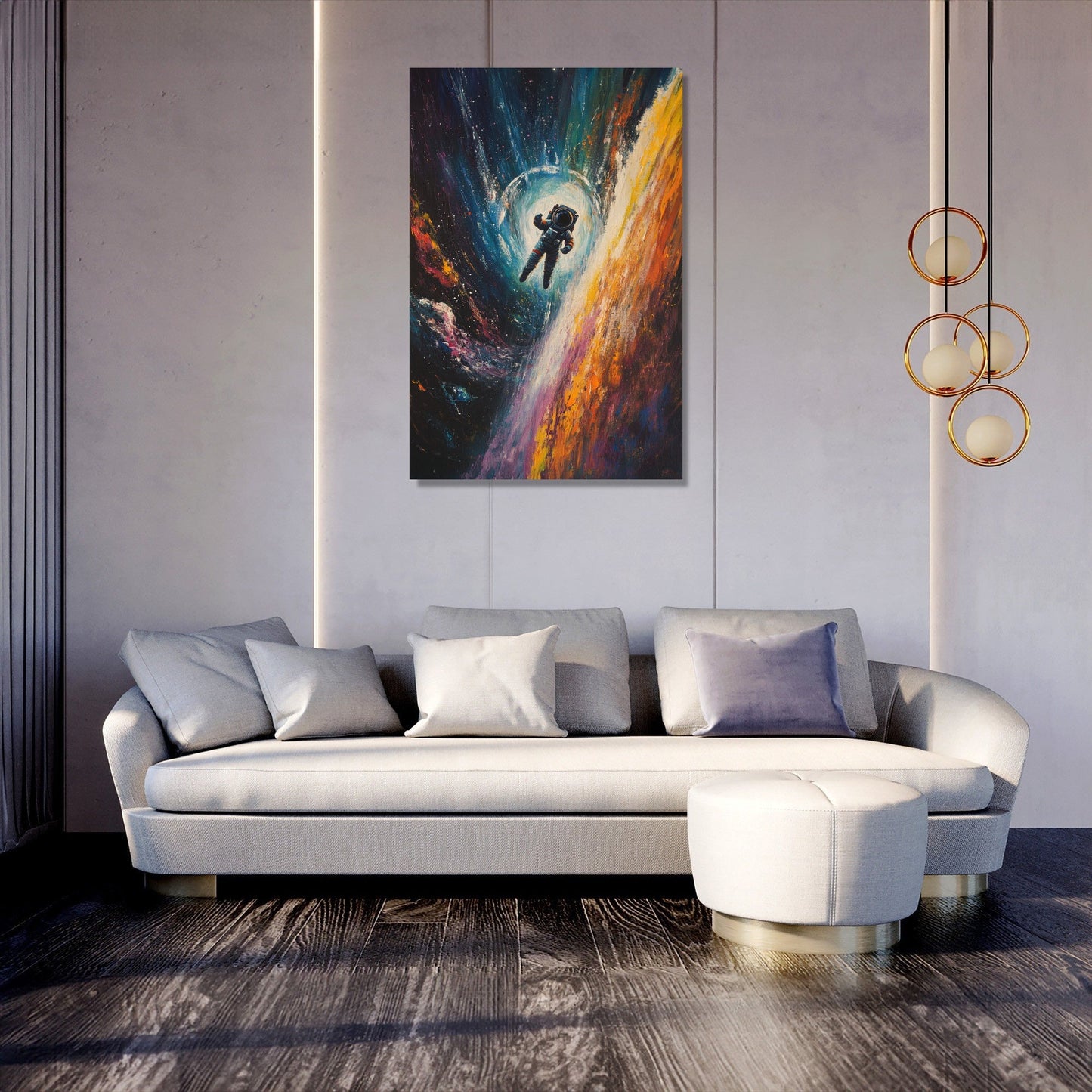 Cosmic Traveller Canvas