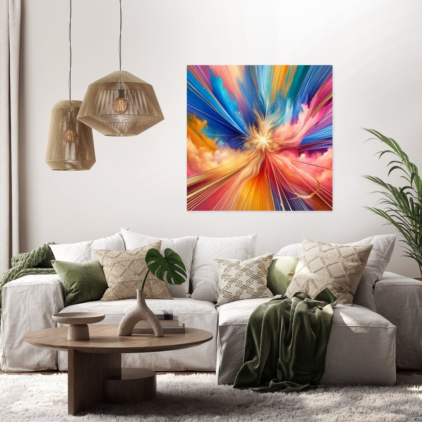 Vivid Harmony Canvas
