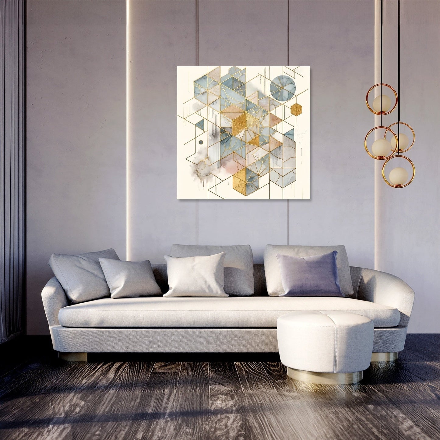 Kintsugi Harmony Canvas