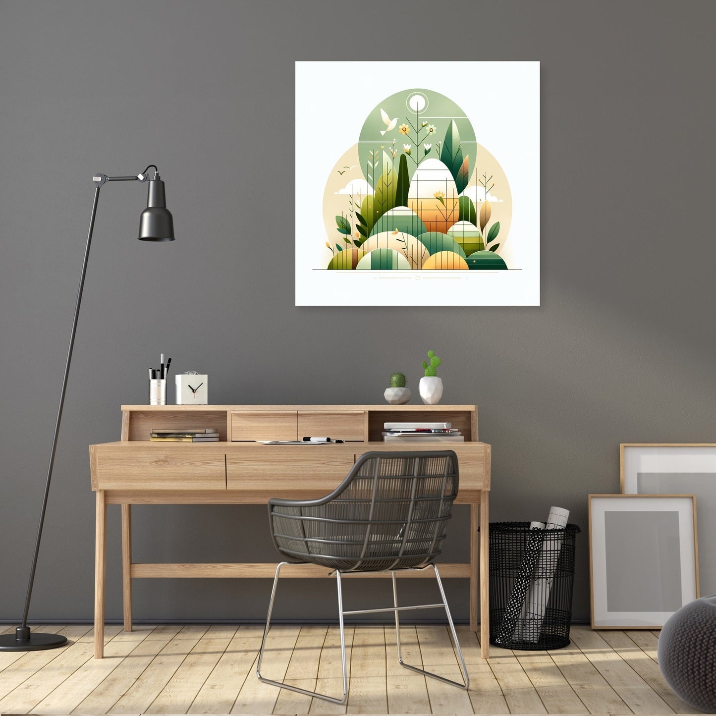 Easter Minimalist Harmony Canvas