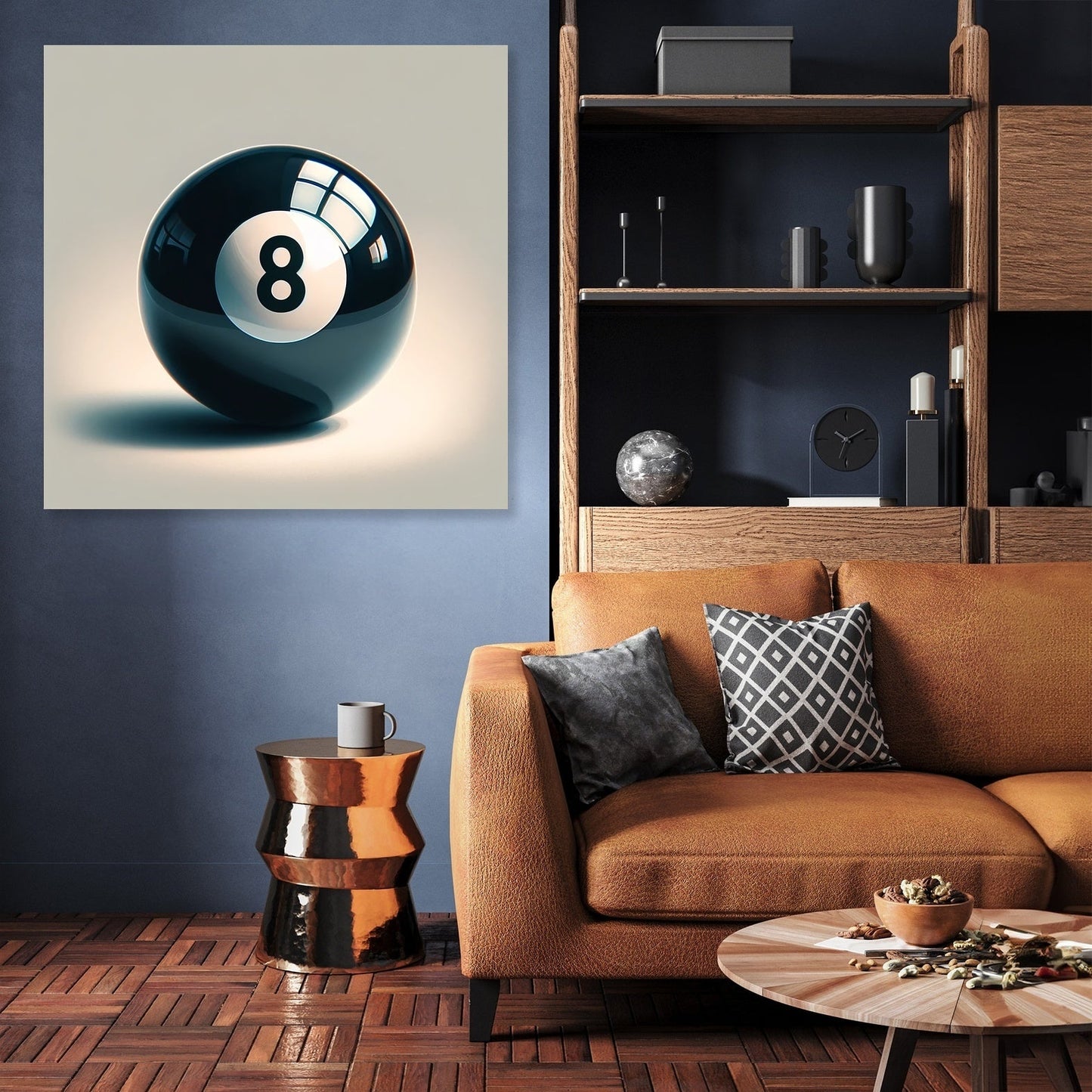 Mystique 8-Ball Canvas