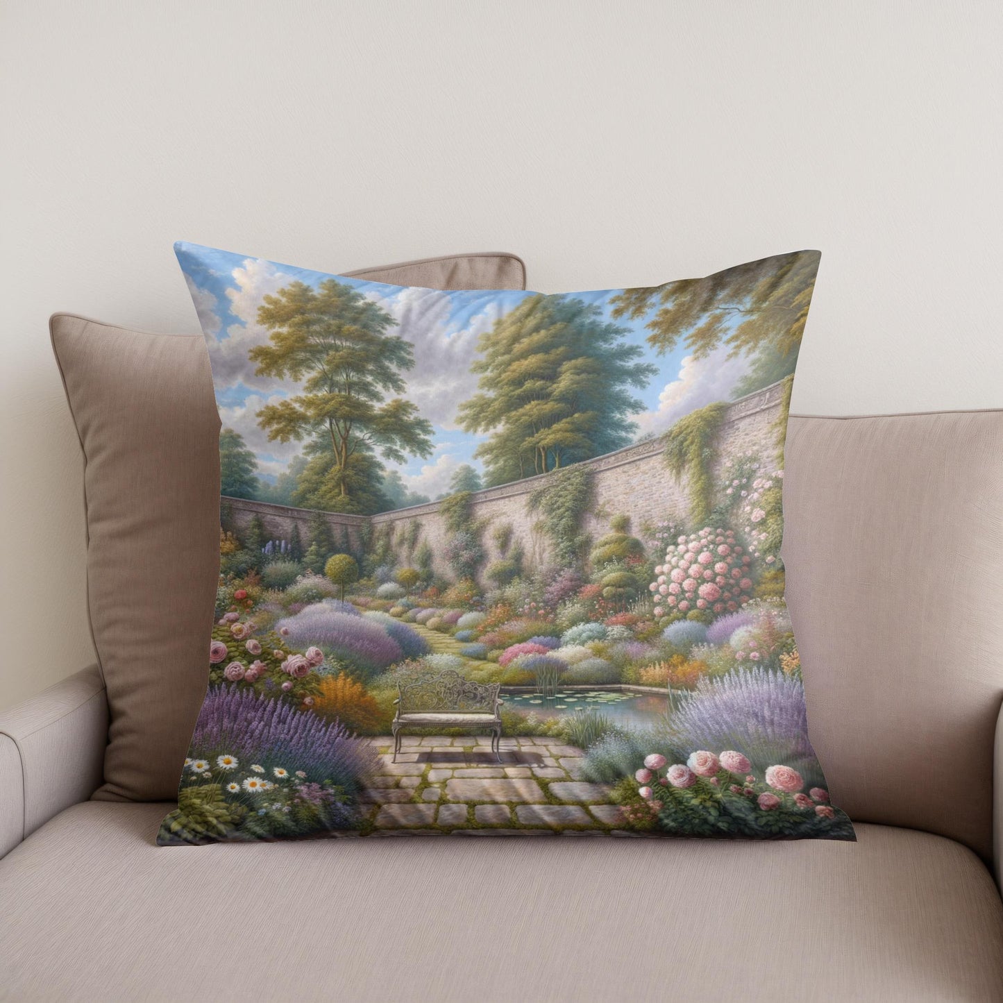 Garden Retreat Cotton Cushion