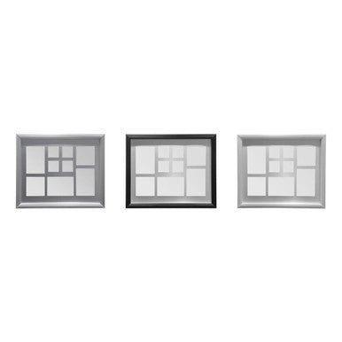White 9 Photo Rectangular Multi Photo Frame | Maren