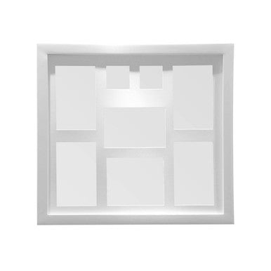 White 8 Multi Photo Frame | Maren