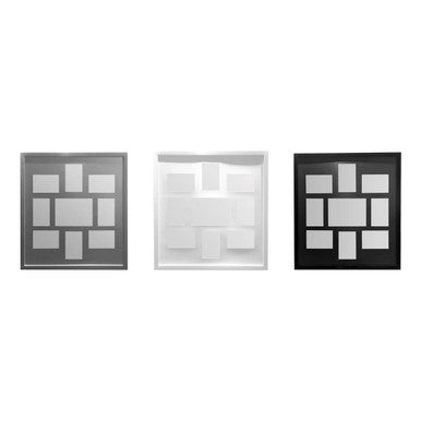 White 9 Multi Photo Frame | Maren