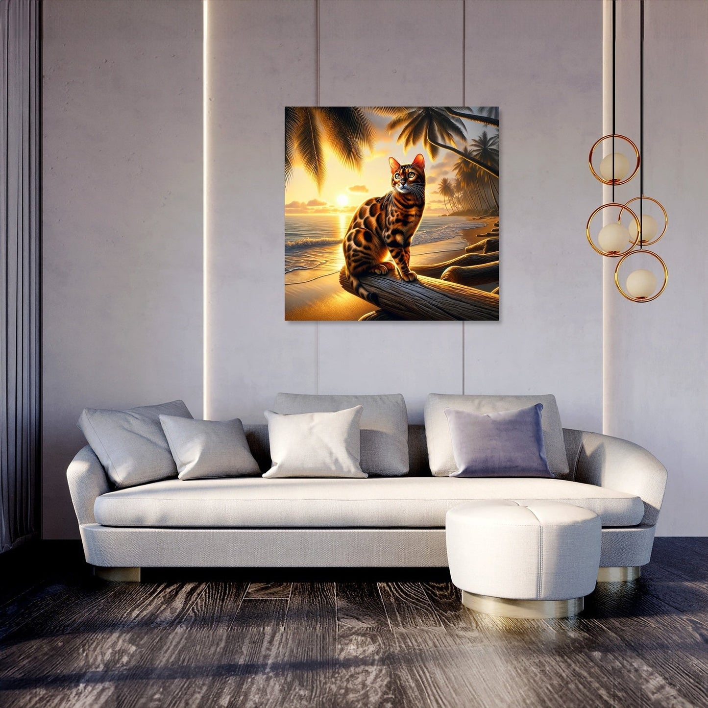 Tropical Twilight Canvas