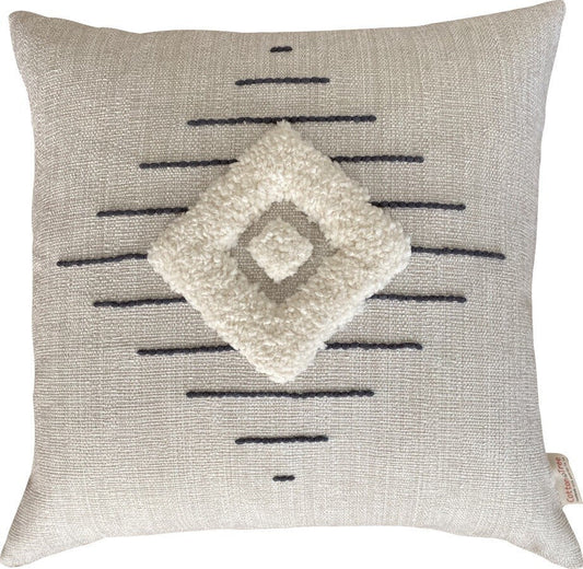 Punch Needle Cushion Cover - Zulu Pattern 3