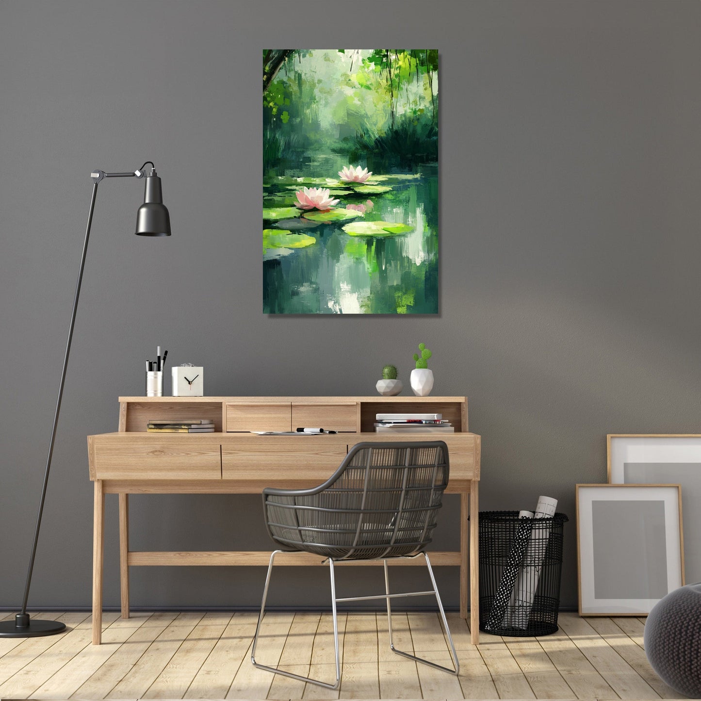 Tranquil Lilies Canvas