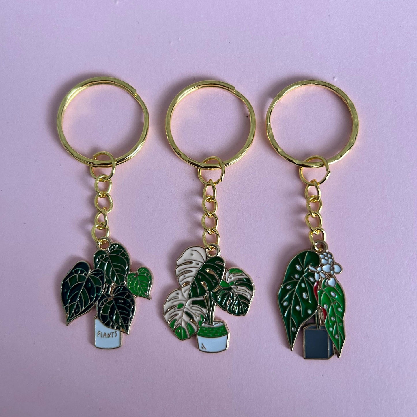 Plant Keyring's Enamel Charm