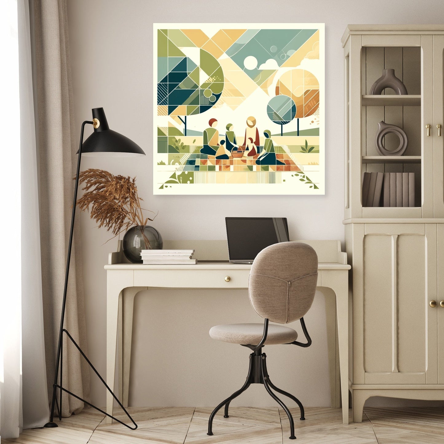 Picnic Harmony Canvas