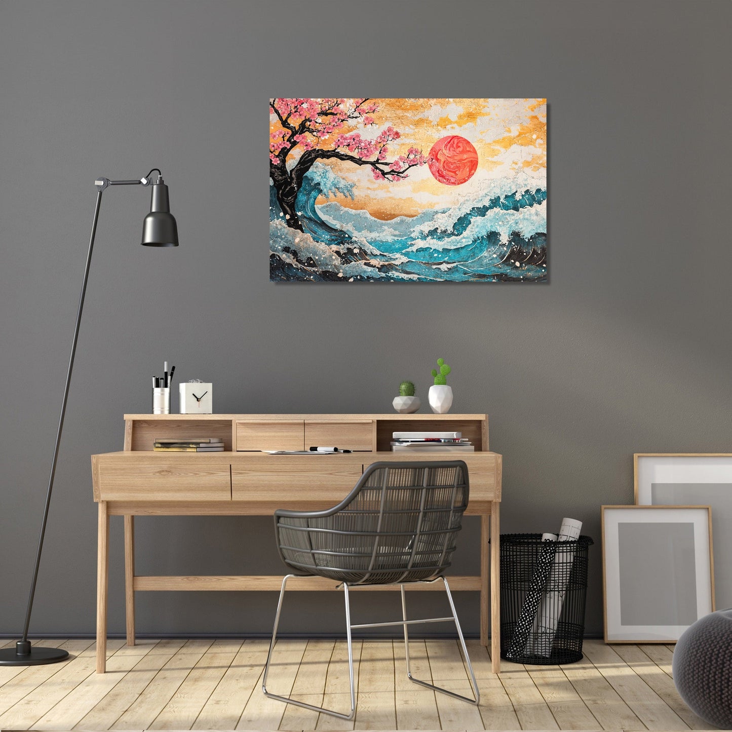Vibrant Nature Burst Canvas