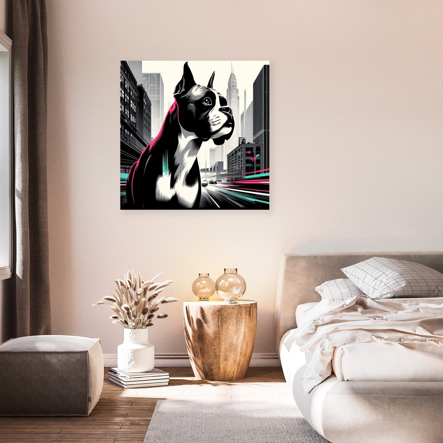 Urban Boxer City Life Canvas