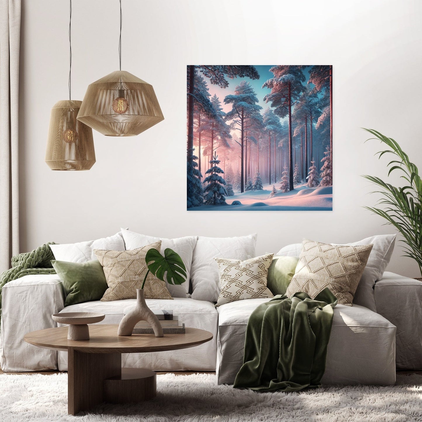 Winter Dawn Canvas