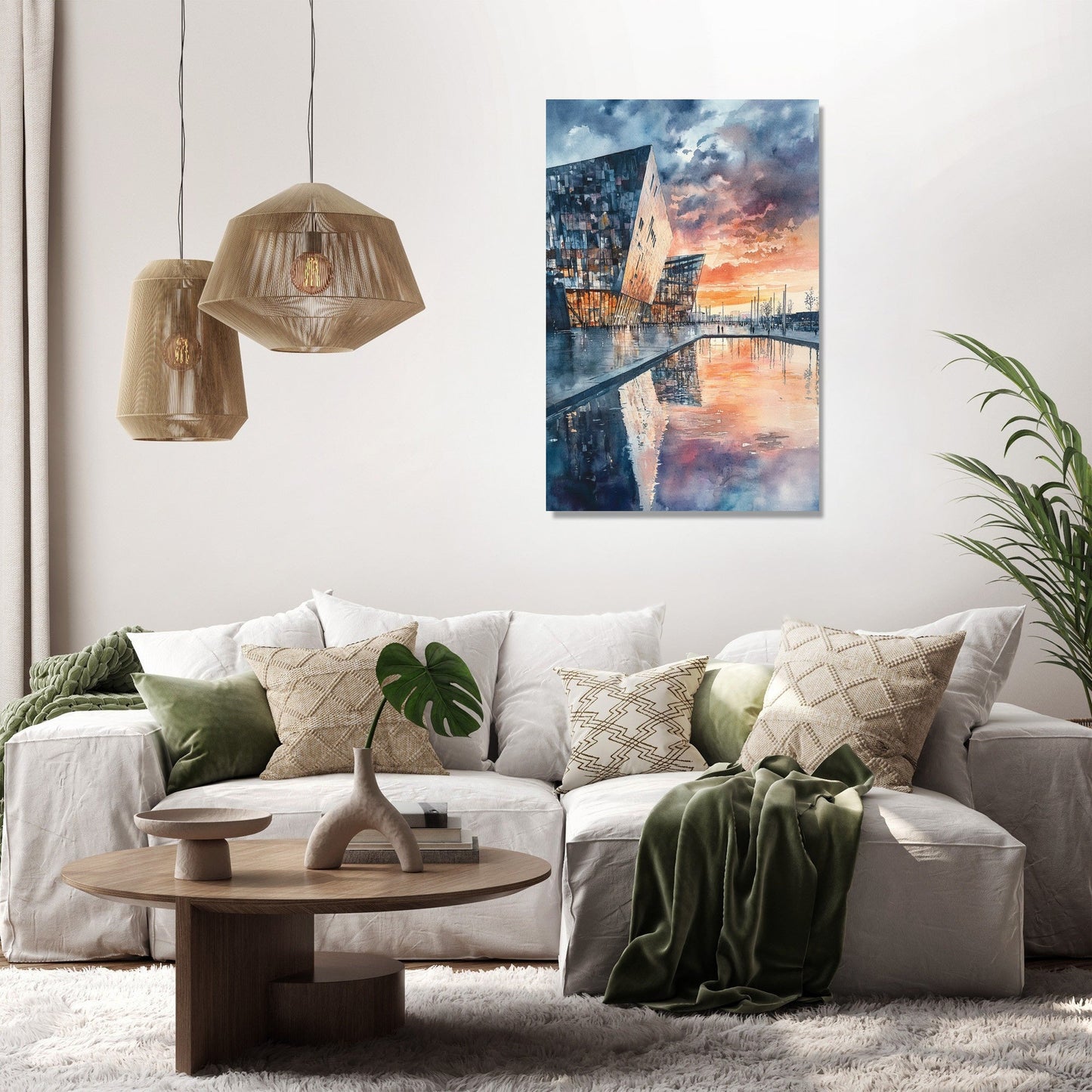 Titanic Twilight Canvas