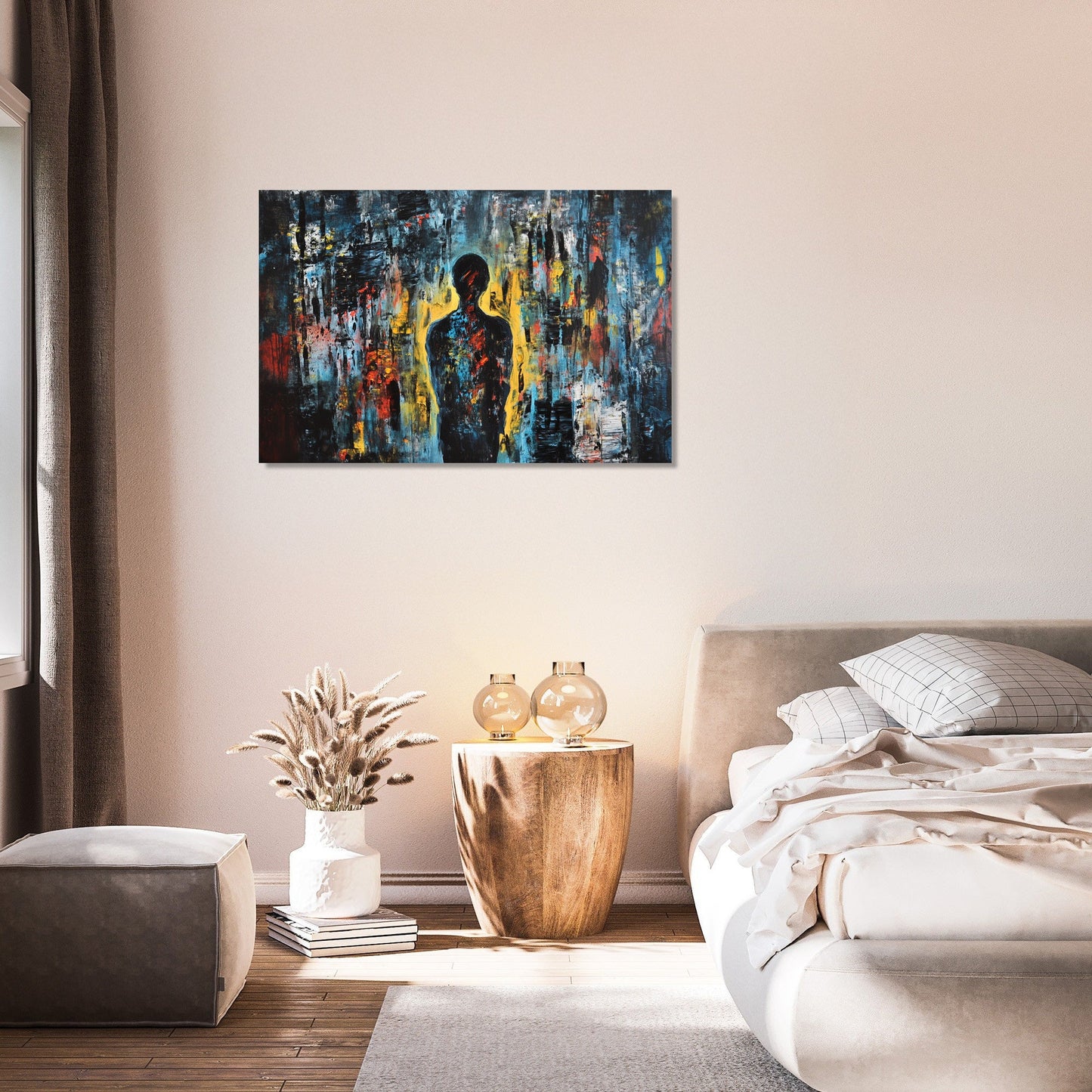 Longing Figure Canvas