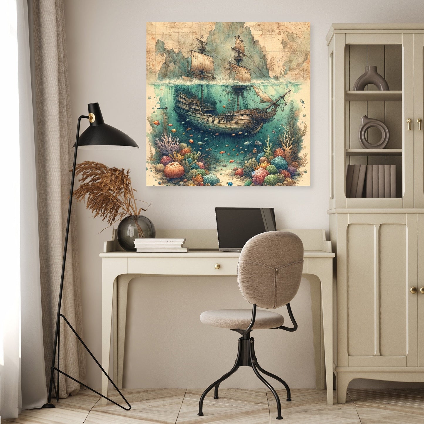 Sunken Treasures Canvas