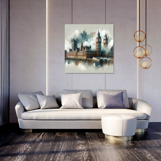 London's Timeless Echo Canvas