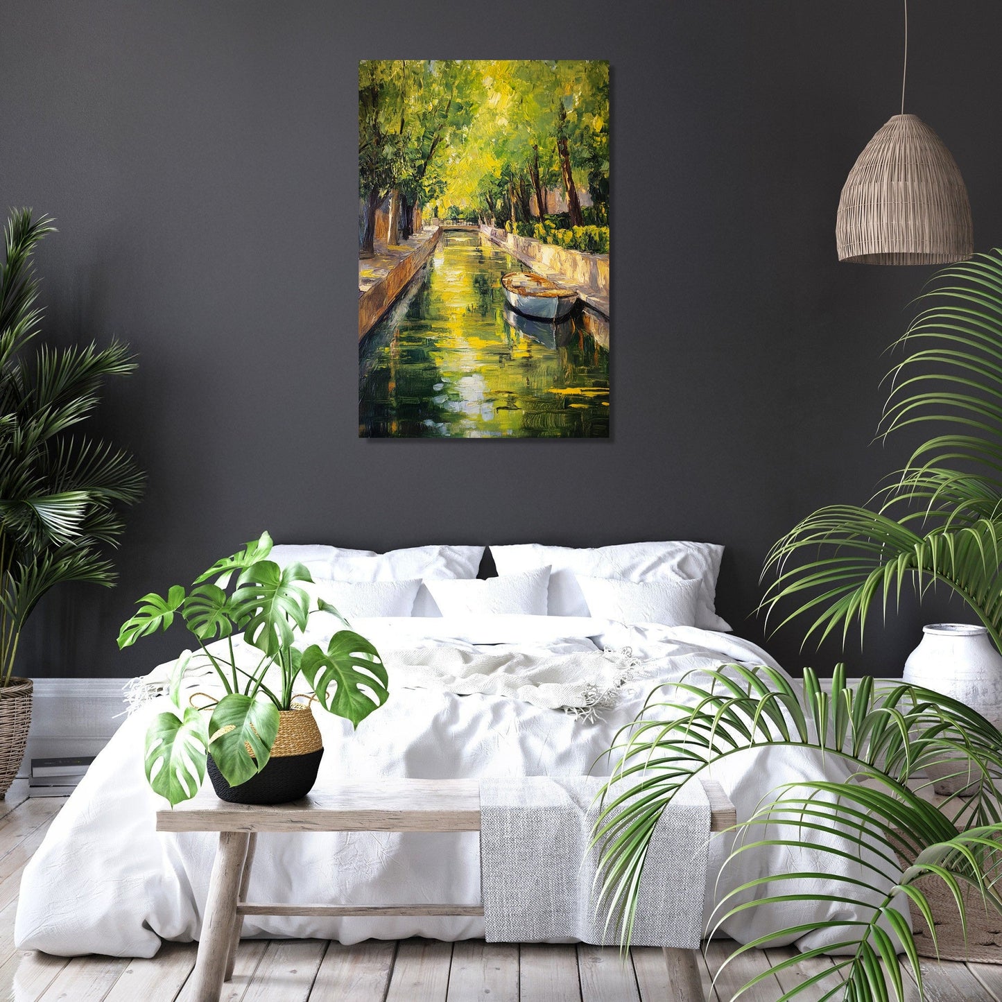 Canal du Midi Canvas